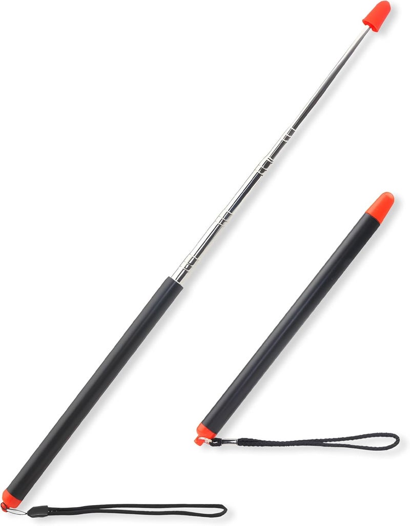 LYMXsd Handheld Presenter ClassroomWhiteboard Pointer，Retractable Pointer, Pointer Telescoping Pointer Stick for Classroom Presentation Pointer Teacher Pointer Stick (Retractable 47 in) - Image 1